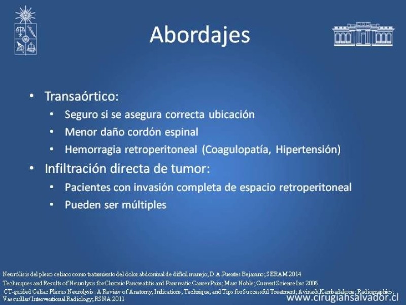 Diapositiva 15 de Alcoholización Plexo Solar