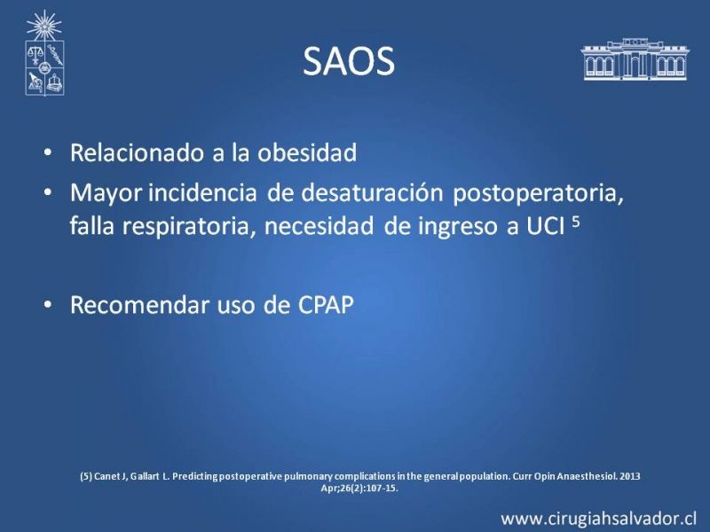 Diapositiva 10 de Complicaciones Respiratorias Postoperatorias