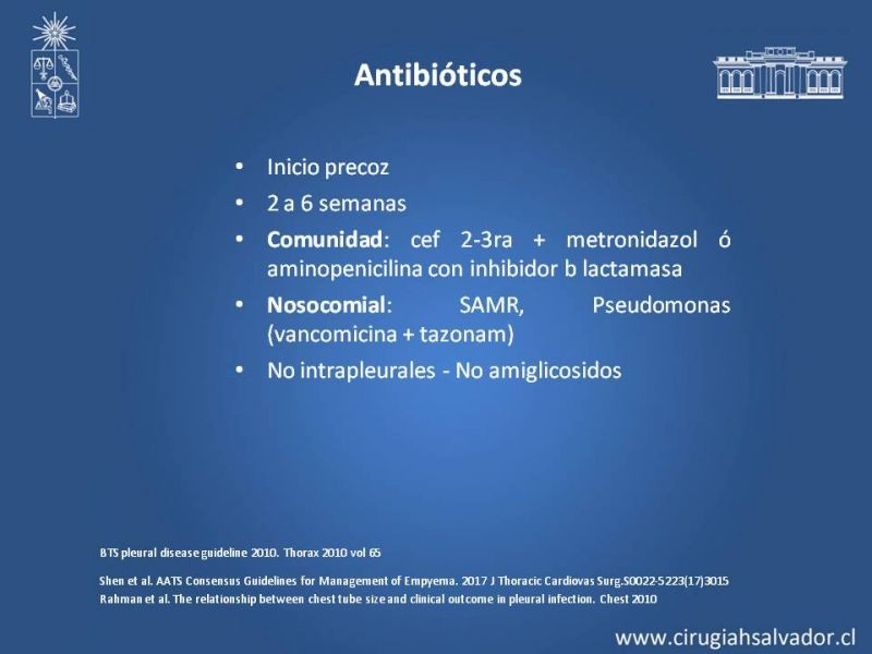 Diapositiva 11 de Empiema