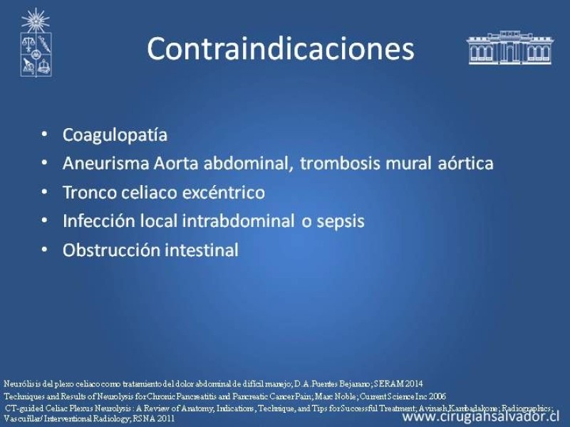 Diapositiva 8 de Alcoholización Plexo Solar
