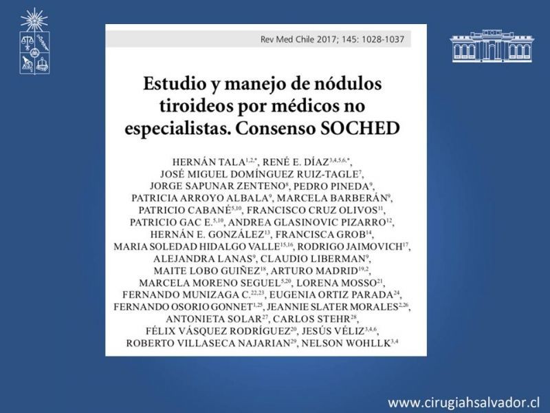 Diapositiva 7 de Nódulo Tiroideo