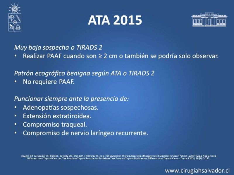 Diapositiva 22 de Nódulo Tiroideo