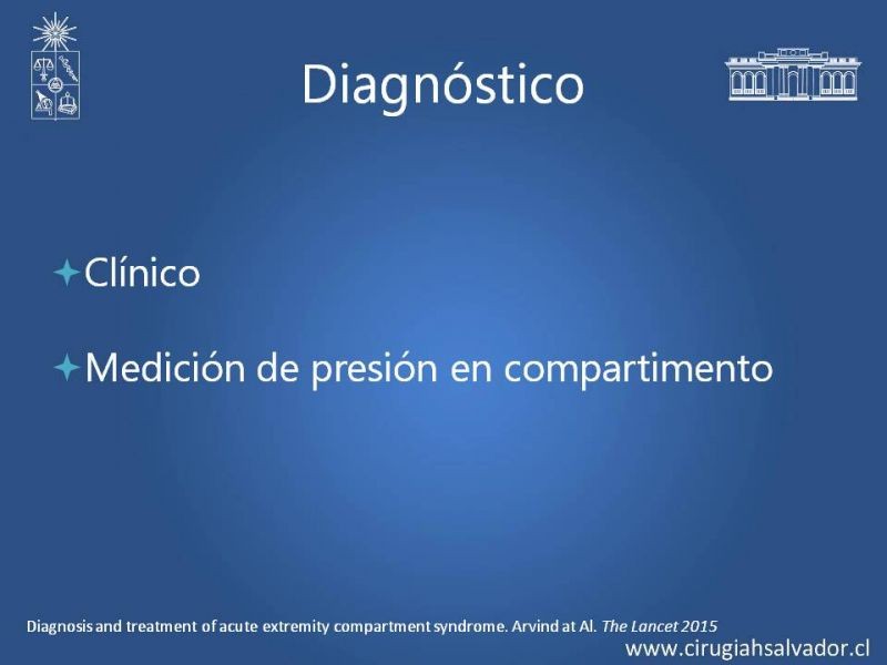 Diapositiva 7 de Síndrome Compartimental de Extremidades