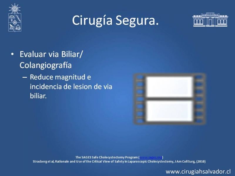 Diapositiva 20 de Colecsitectomía Segura