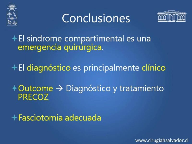 Diapositiva 35 de Síndrome Compartimental de Extremidades