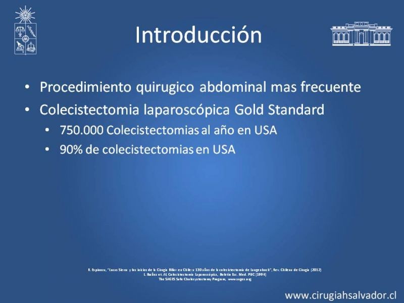 Diapositiva 1 de Colecsitectomía Segura