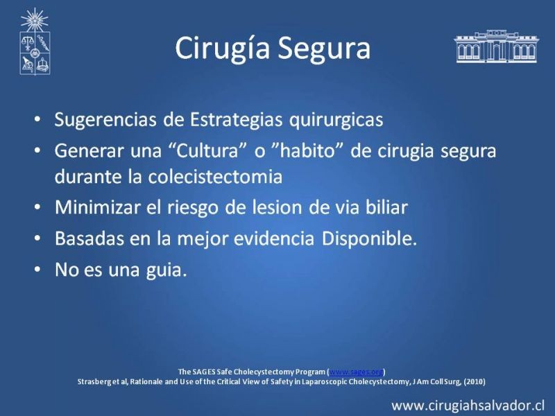 Diapositiva 10 de Colecsitectomía Segura