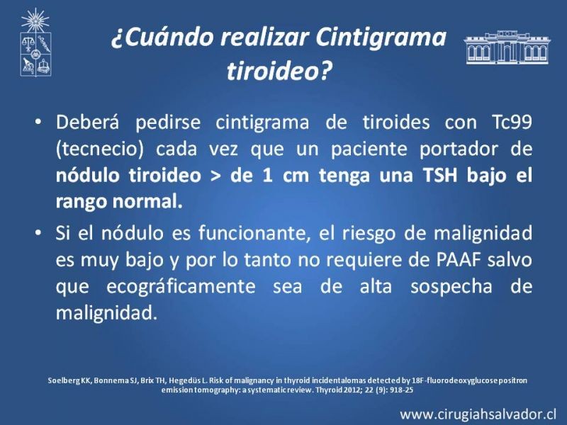 Diapositiva 19 de Nódulo Tiroideo