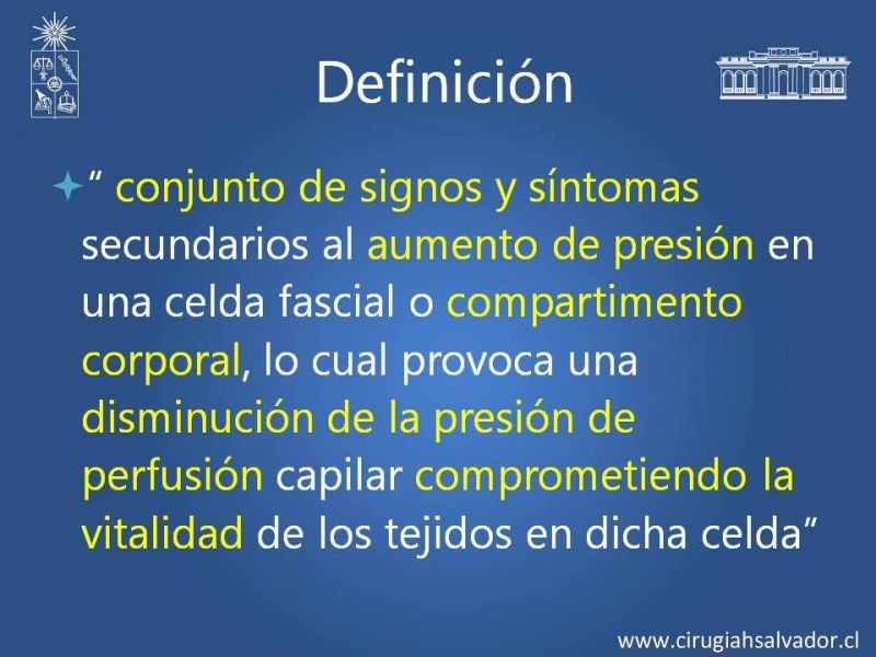 Diapositiva 2 de Síndrome Compartimental de Extremidades