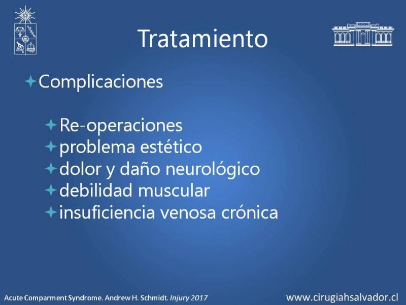 Diapositiva 17 de Síndrome Compartimental de Extremidades