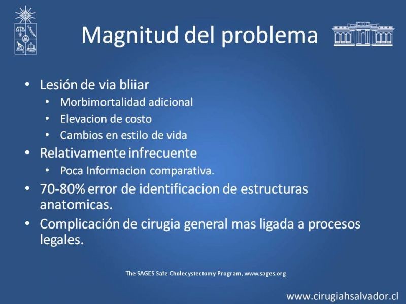 Diapositiva 5 de Colecsitectomía Segura