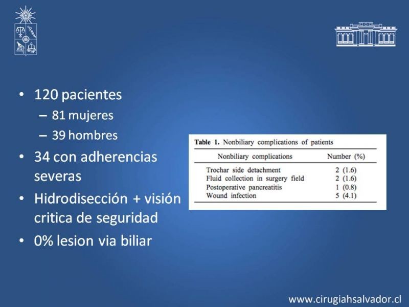 Diapositiva 16 de Colecsitectomía Segura