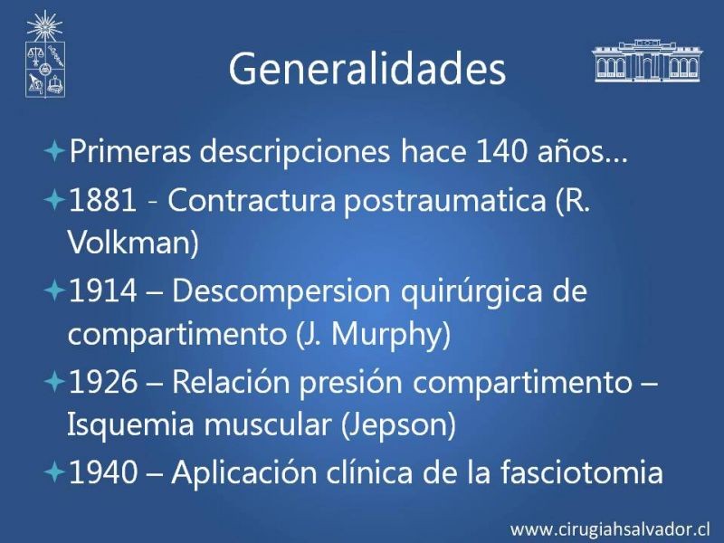Diapositiva 3 de Síndrome Compartimental de Extremidades