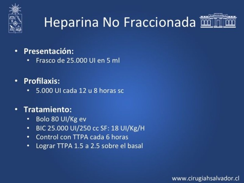 Diapositiva 6 de Anticoagulantes Tradicionales y nuevos