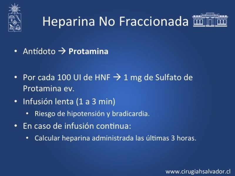 Diapositiva 8 de Anticoagulantes Tradicionales y nuevos
