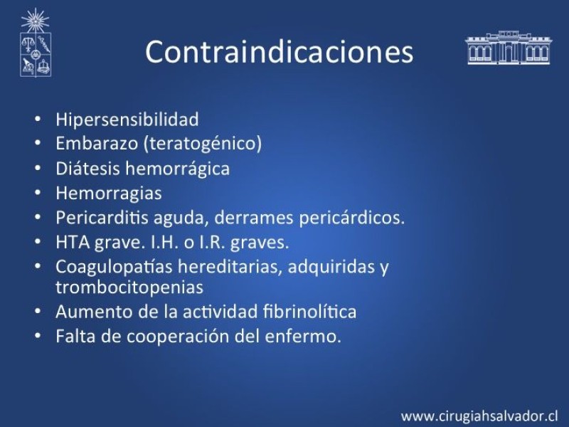 Diapositiva 19 de Anticoagulantes Tradicionales y nuevos