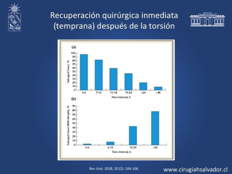 Diapositiva 16 de Tratamiento y pronóstico torsión testicular 