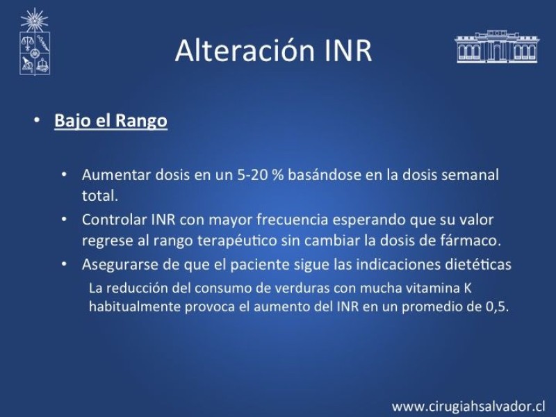 Diapositiva 16 de Anticoagulantes Tradicionales y nuevos