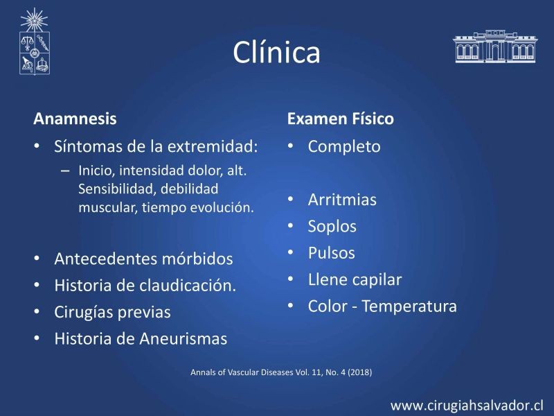 Diapositiva 8 de Isquemia aguda de extremidades inferiores