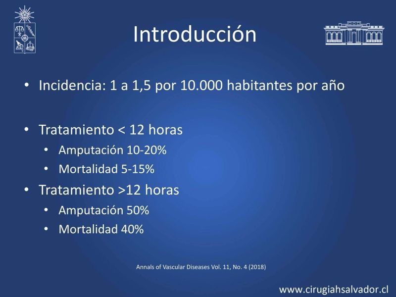 Diapositiva 2 de Isquemia aguda de extremidades inferiores