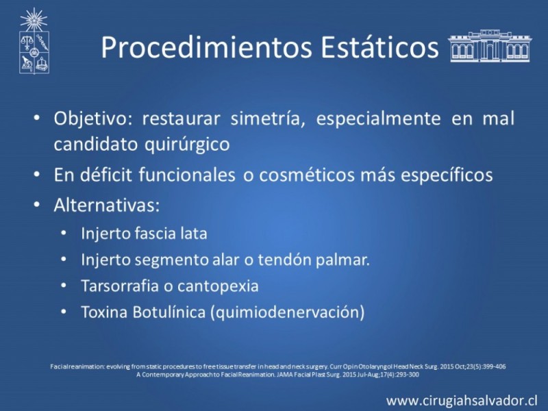 Diapositiva 29 de Reanimación Facial