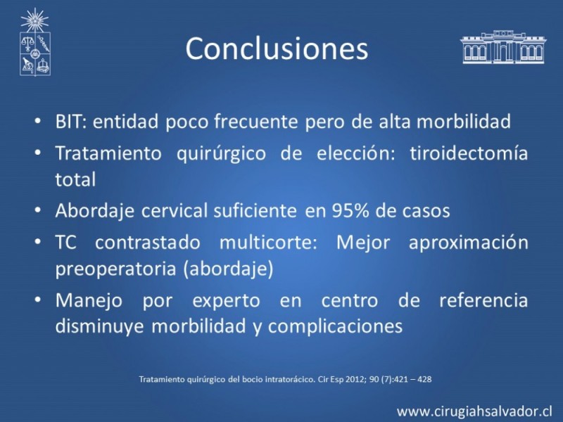 Diapositiva 31 de Bocio intratorácico