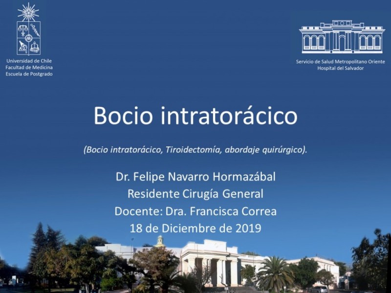 Diapositiva 1 de Bocio intratorácico