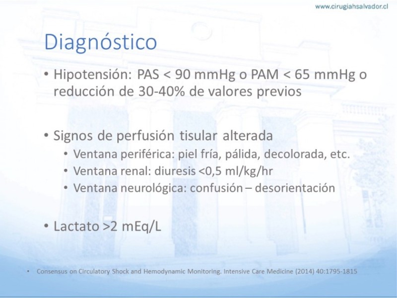 Diapositiva 8 de Generalidades  del Shock