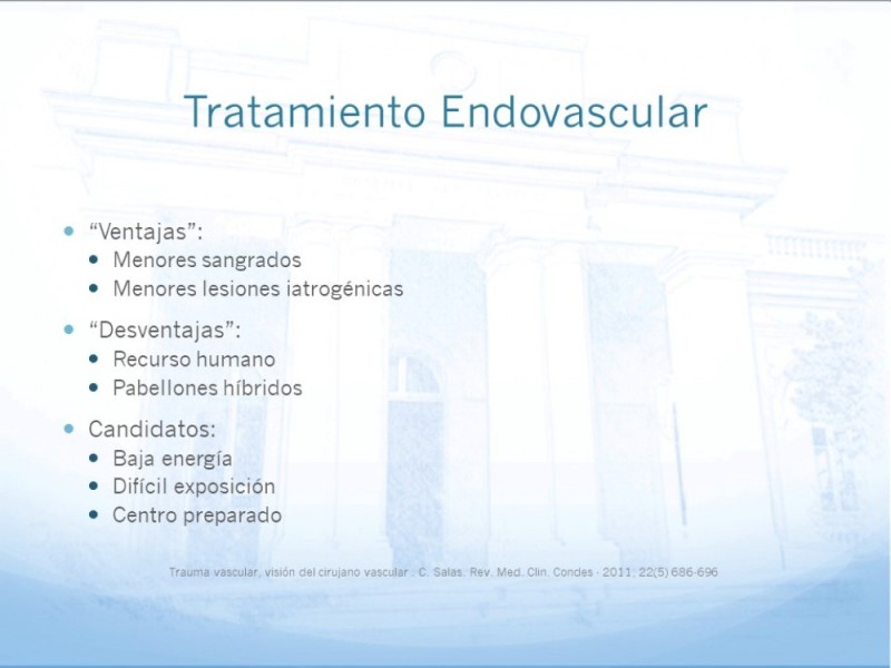 Diapositiva 15 de Control de lesión vascular para el cirujano general