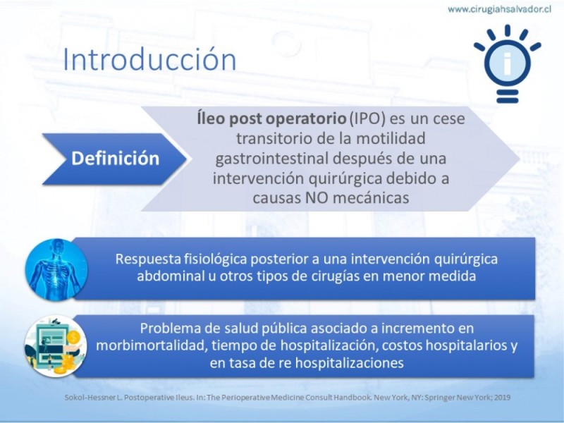 Diapositiva 1 de Íleo Post Operatorio