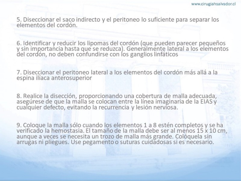 Diapositiva 36 de Hernia Inguinal: Hitos Anatómicos para cirugía laparoscópica-3