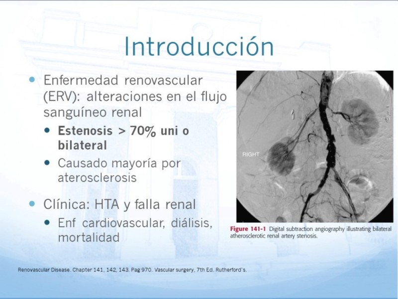 Diapositiva 1 de Enfermedad Renovascular