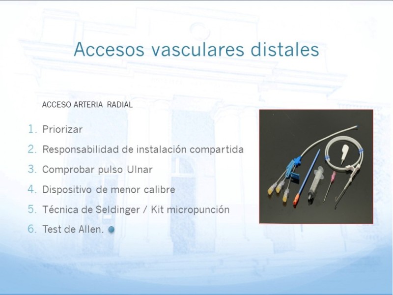 Diapositiva 10 de Tiempos de covid:instalación y retiro de vías arteriales