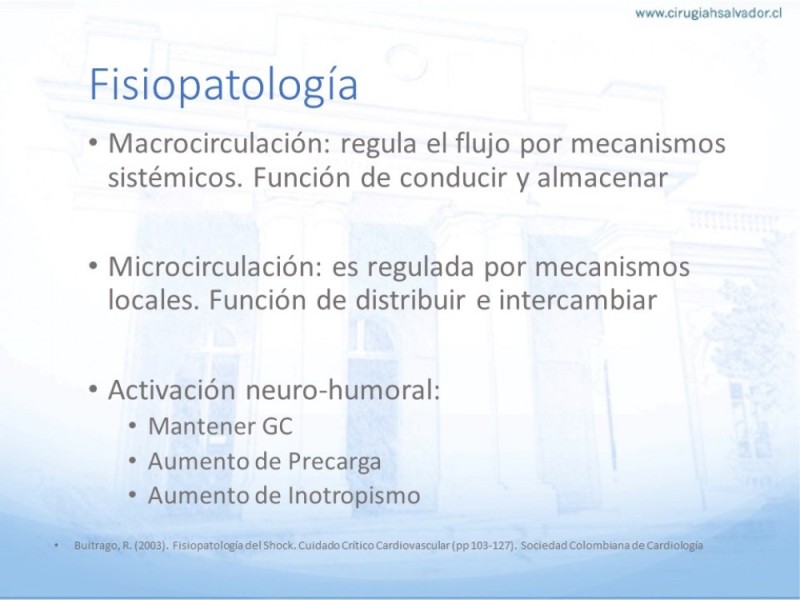 Diapositiva 9 de Generalidades  del Shock