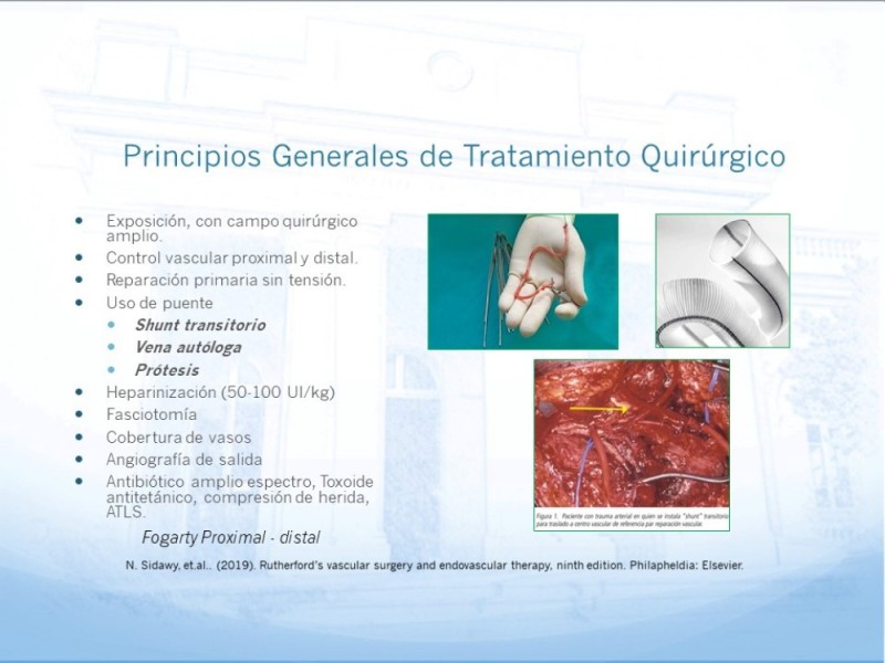 Diapositiva 10 de Control de lesión vascular para el cirujano general