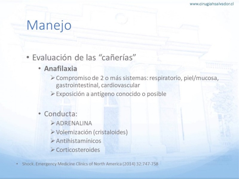 Diapositiva 19 de Generalidades  del Shock