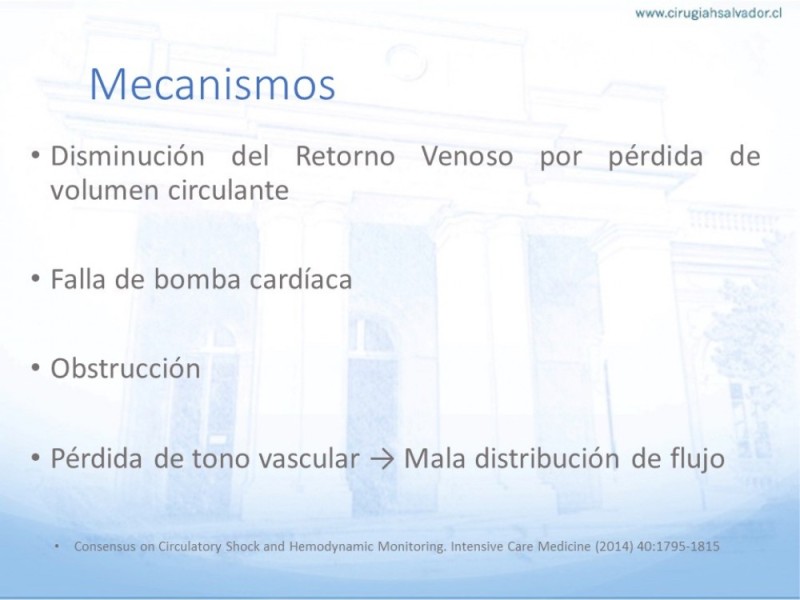 Diapositiva 2 de Generalidades  del Shock