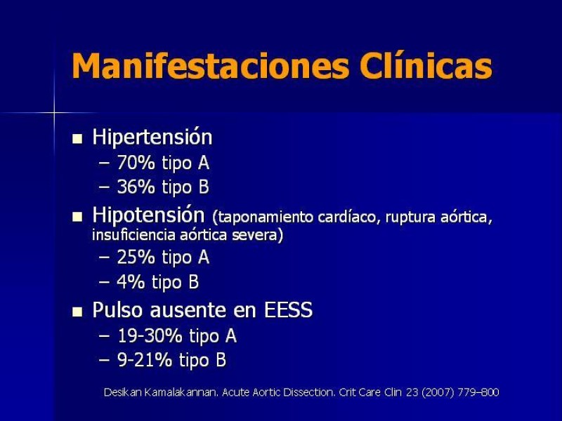 Diapositiva 12 de Disección Aórtica