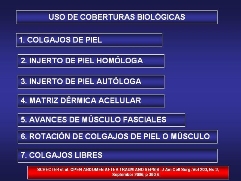 Diapositiva 49 de El Sistema VAC en la laparotomía contenida