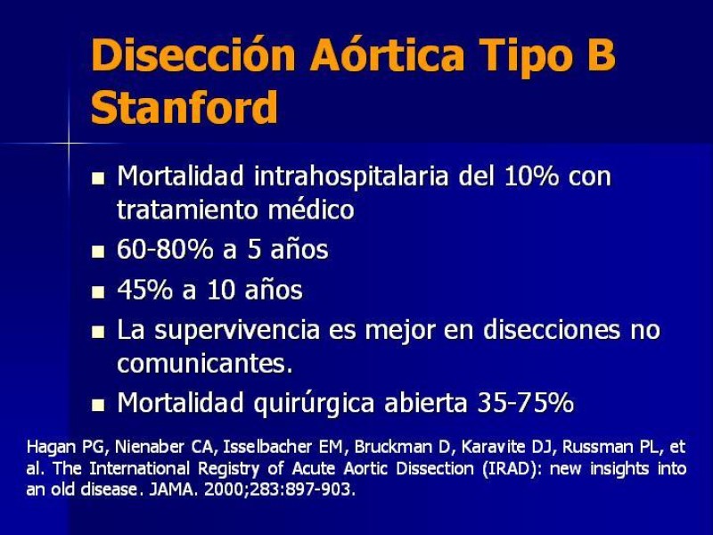 Diapositiva 34 de Disección Aórtica