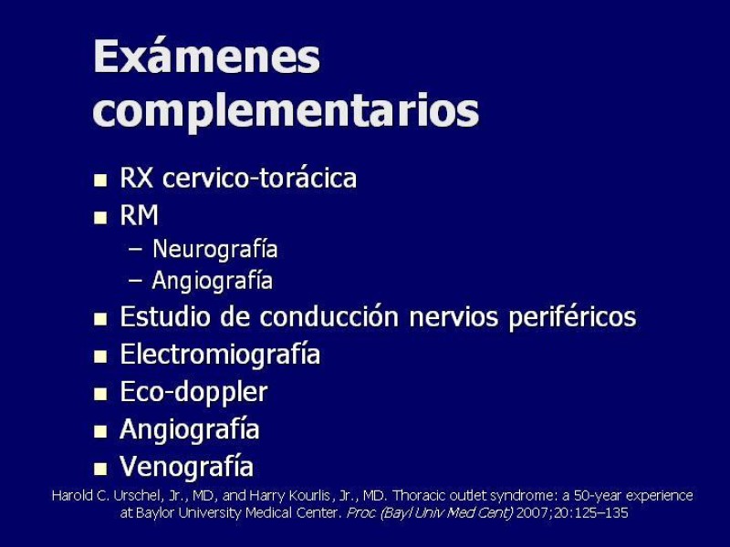 Diapositiva 9 de Síndrome del Opérculo Torácico