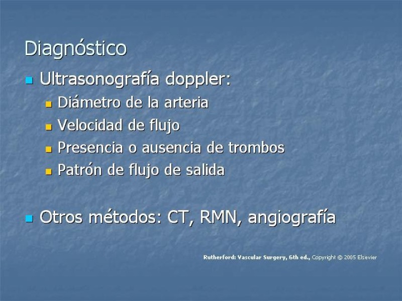 Diapositiva 9 de Aneurisma arterial poplíteo