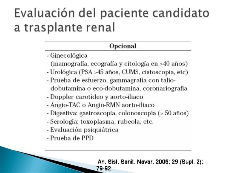 Diapositiva 17 de Técnica de procuramiento renal