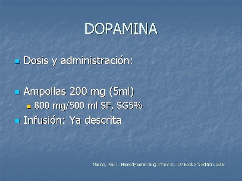 Diapositiva 7 de Drogas vasoactivas 