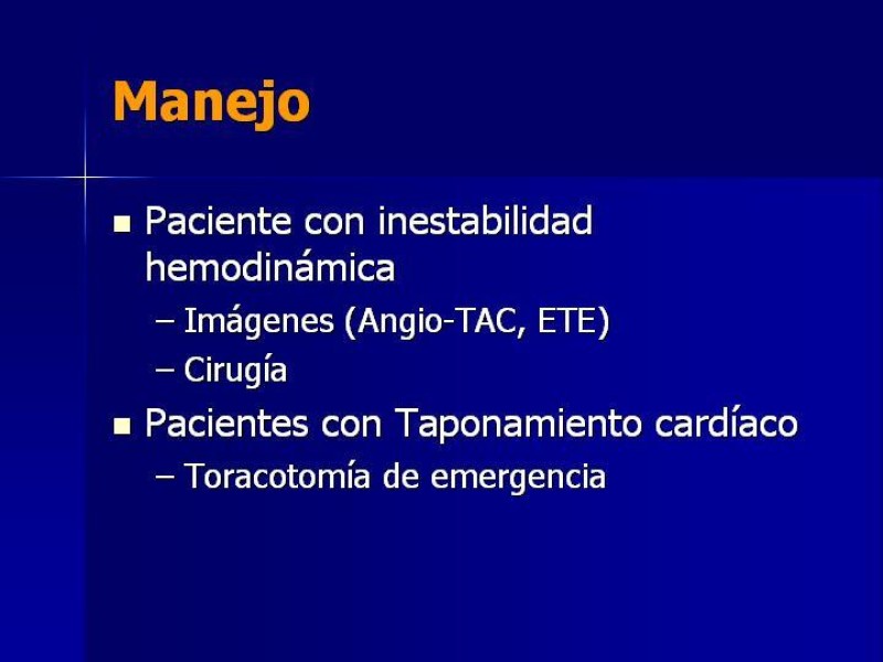 Diapositiva 29 de Disección Aórtica