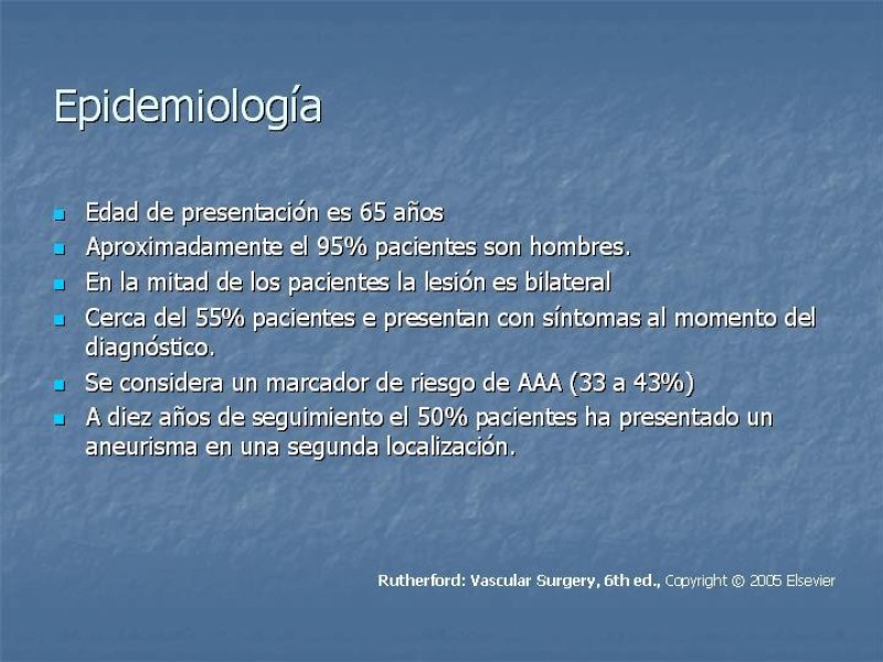 Diapositiva 4 de Aneurisma arterial poplíteo