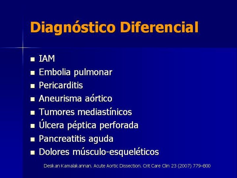 Diapositiva 14 de Disección Aórtica