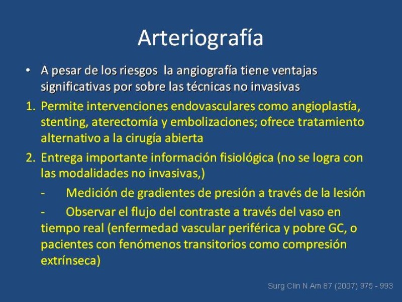 Diapositiva 19 de Fundamentos de la Angiografía