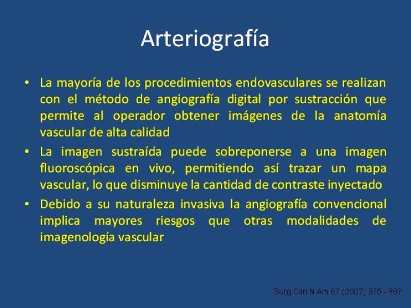Diapositiva 12 de Fundamentos de la Angiografía