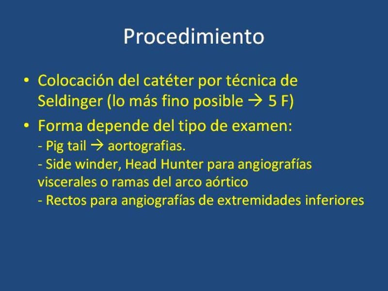 Diapositiva 9 de Fundamentos de la Angiografía